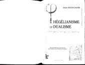 book Hégélianisme et dualisme : Réflexions sur le phénomène