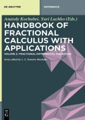 book Handbook of Fractional Calculus with Applications: Fractional Differential Equations (De Gruyter Reference)