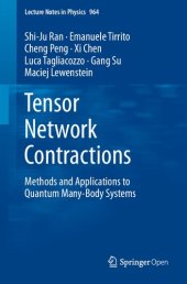 book Tensor Network Contractions: Methods and Applications to Quantum Many-Body Systems (Lecture Notes in Physics (964), Band 964)