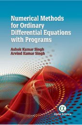 book Numerical Methods for Ordinary Differential Equations with Programs