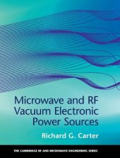 book Microwave and RF Vacuum Electronic Power Sources