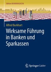 book Wirksame Führung in Banken und Sparkassen