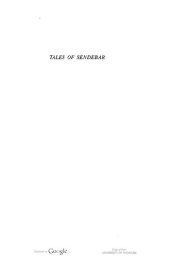 book Tales of Sendebar : an edition and translation of the Hebrew version of the "Seven sages", based on unpublished manuscripts