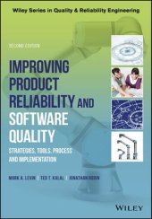 book Improving Product Reliability and Software Quality: Strategies, Tools, Process and Implementation