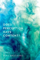 book Does Perception Have Content?