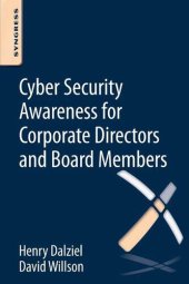 book Cyber Security Awareness for Corporate Directors and Board Members