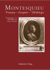 book Montesquieu: Franzose - Europäer - Weltbürger