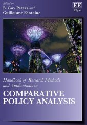 book Handbook of Research Methods and Applications in Comparative Policy Analysis