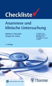 book Checkliste Anamnese und klinische Untersuchung (Checklisten Medizin)