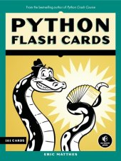 book Python Flash Cards: Syntax, Concepts, and Examples