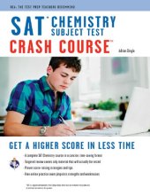 book SAT Subject Test: Chemistry Crash Course (SAT PSAT ACT (College Admission) Prep)