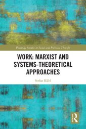 book Work: Marxist and Systems-Theoretical Approaches