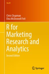 book R For Marketing Research and Analytics