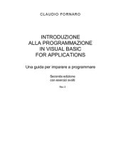 book Introduzione alla programmazione in Visual Basic for applications. Una guida per imparare a programmare