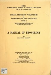 book A Manual of Phonology