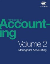 book Principles of Accounting, Volume 2: Managerial Accounting