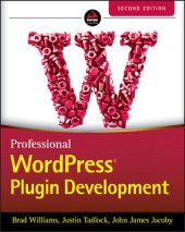 book Professional WordPress Plugin Development