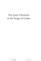 book The Latin Chronicle of the Kings of Castile