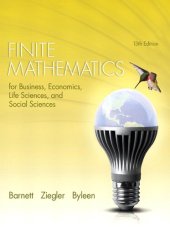 book Finite Mathematics for Business, Economics, Life Sciences, and Social Sciences