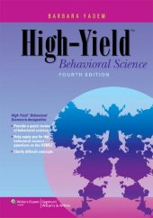 book High-yield behavioral science