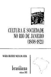 book Cultura e Sociedade no Rio de Janeiro (1808-1821)