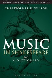 book Music in Shakespeare: A Dictionary