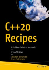 book C++20 Recipes: A Problem-Solution Approach