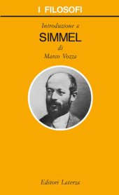 book Introduzione a Simmel