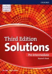 book Solutions 3rd Edition Pre-Intermediate. Student's Book (Solutions Third Edition) (Spanish Edition)