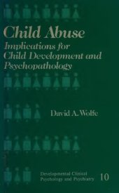 book Child abuse: implications for child development and psychopathology