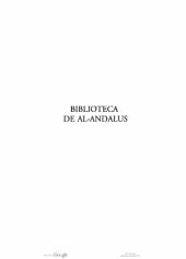 book Biblioteca de Al-Andalus : enciclopedia de la cultura andalusí