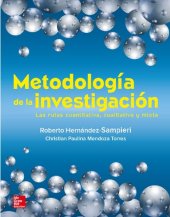 book METODOLOGIA DE LA INVESTIGACION LAS RUTAS CUANTITATIVA CUALI (Spanish Edition)