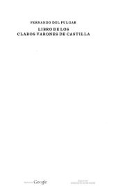 book Claros varones de Castilla (Spanish Edition)