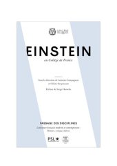 book Einstein au Collège de France