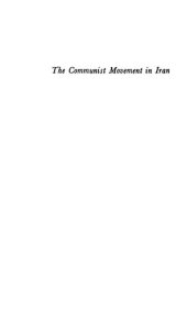 book Communist Movement in Iran