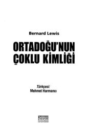 book Ortadoğu'nun Çoklu Kimliği