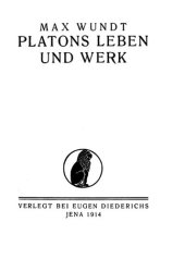 book Platons Leben und Werk