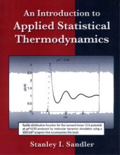 book An Introduction to Applied Statistical Thermodynamics