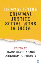 book Demystifying Criminal Justice Social Work in India