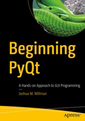 book Beginning Pyqt: A Hands-on Approach to Gui Programming