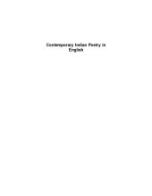 book Contemporary Indian Poetry in English