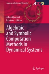 book Algebraic and Symbolic Computation Methods in Dynamical Systems