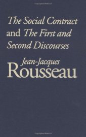 book The Social Contract and The First and Second Discourses