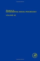 book Advances in Experimental Social Psychology