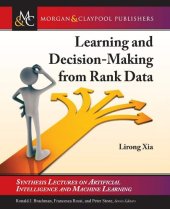 book Learning and Decision-Making from Rank Data