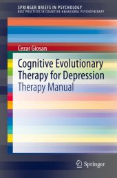 book Cognitive Evolutionary Therapy for Depression: Therapy Manual