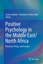 book Positive Psychology in the Middle East/North Africa: Research, Policy, and Practise