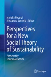 book Perspectives for a New Social Theory of Sustainability