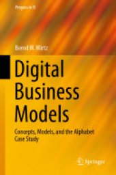 book Digital Business Models: Concepts, Models, and the Alphabet Case Study