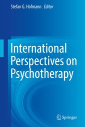 book International Perspectives on Psychotherapy